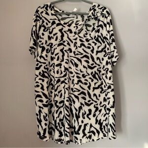 2 Dye 4 Ladies Plus Size Patterned Shirt Size 2X